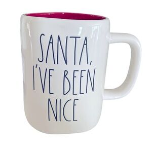 RAE DUNN SANTA I’VE BEEN NICE MUG